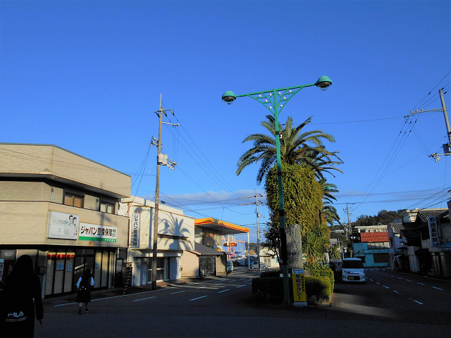 牟岐駅前