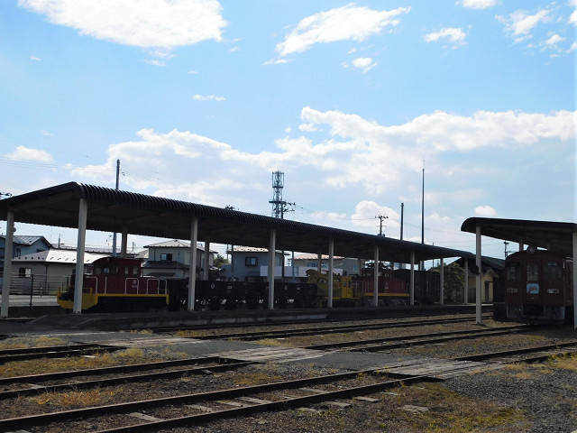 くりでん鉄道公園の展示車両