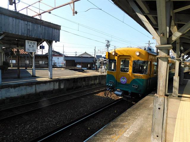 宇奈月温泉行き普通列車（寺田12：24発）