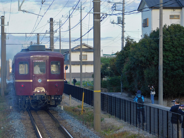 熊谷行きＳＬ列車（ふかや花園15：53発）