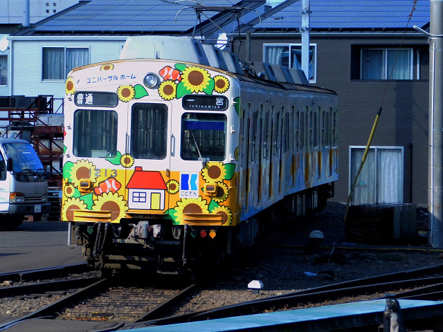 琴平線1200形1213編成＠仏生山車両所