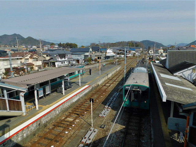 西脇市駅構内