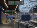 安中榛名駅１番線ホーム