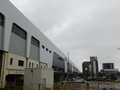 弥彦線ホームから見た燕三条駅（燕口）