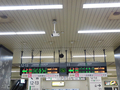 燕三条駅新幹線発車標