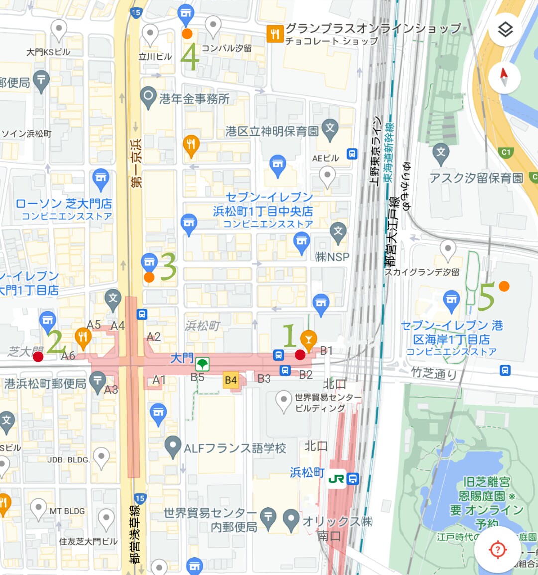 浜松町駅 大門駅 喫煙所 駅前喫煙所lab
