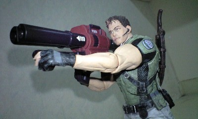 NECA ネカ　バイオバザード クリス　武器追加 バイオハザード5 クリス アクションフィギュア ネカ製 - エクシード