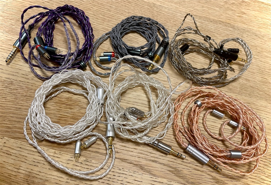 雑記：KZ ZASにNiceHCK GreenJellyが合う件、DARUMA AUDIO ケーブルを