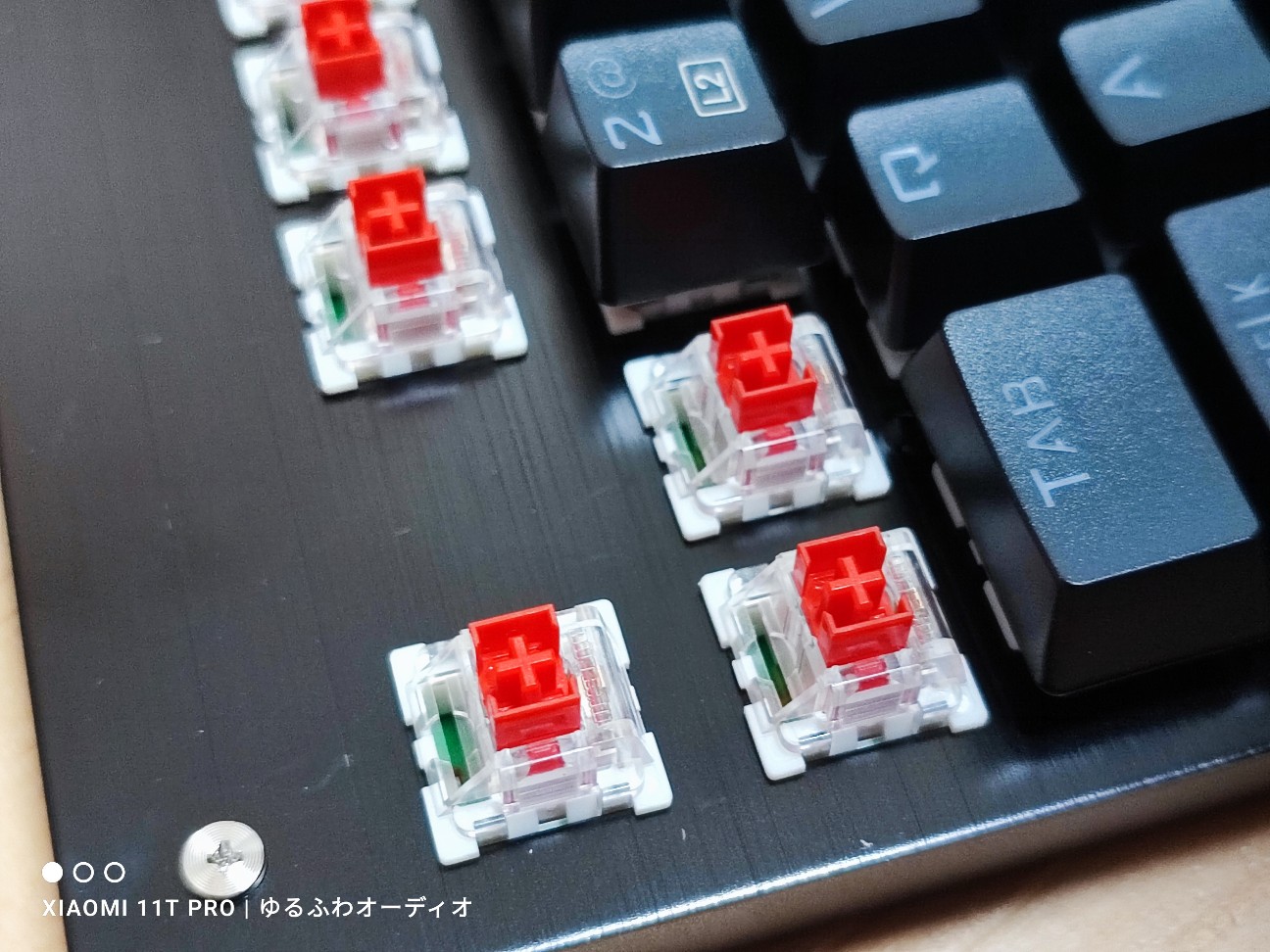レビュー？：Z Review Rinko Touch Cherry Profile Keycaps Set