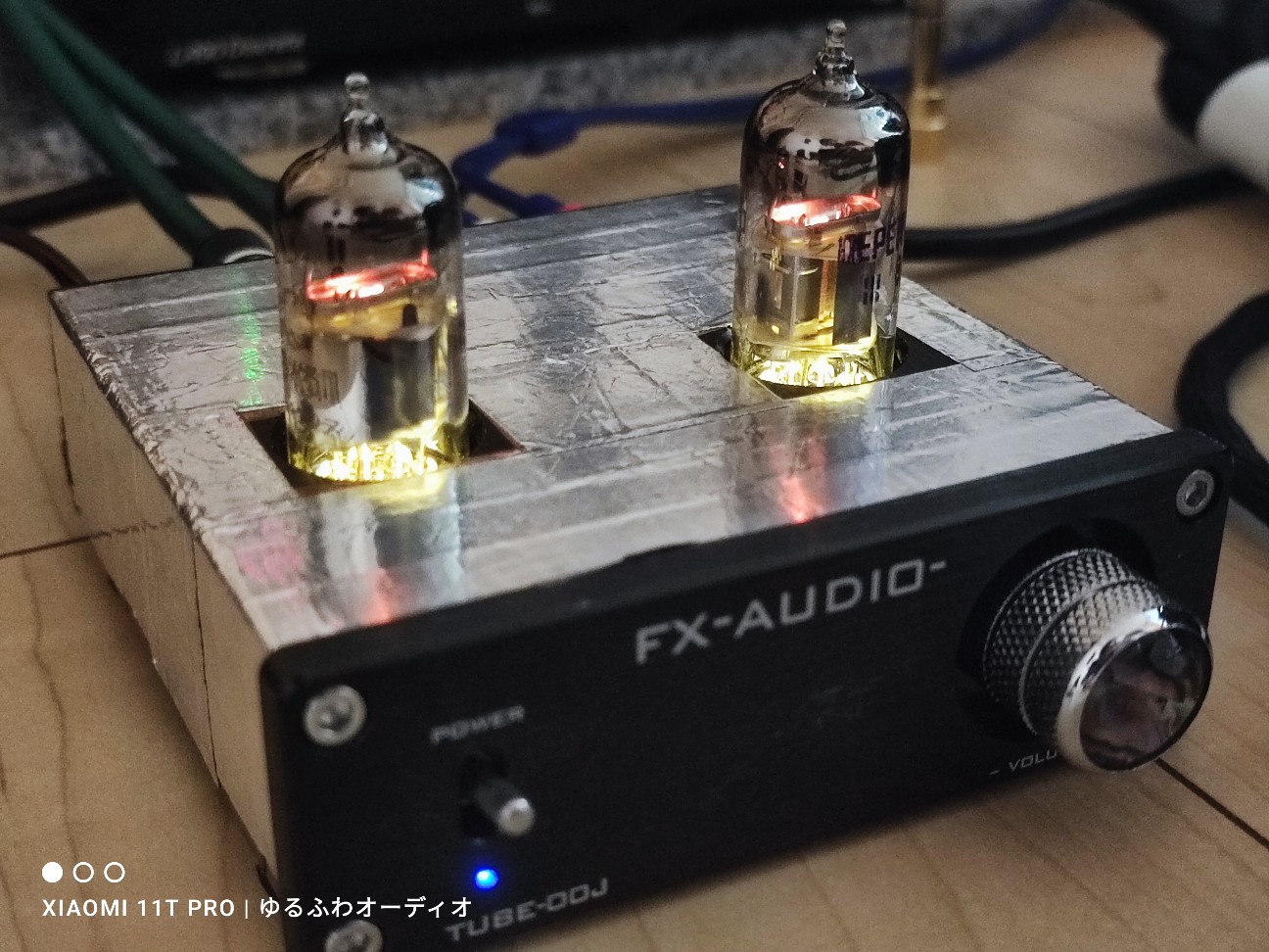 甲MJ20073　送料無料　即購入可能　スピード発送　オーディオ機器 小型真空管ラインアンプ特別限定生産モデル FX-AUDIO- 『TUBE