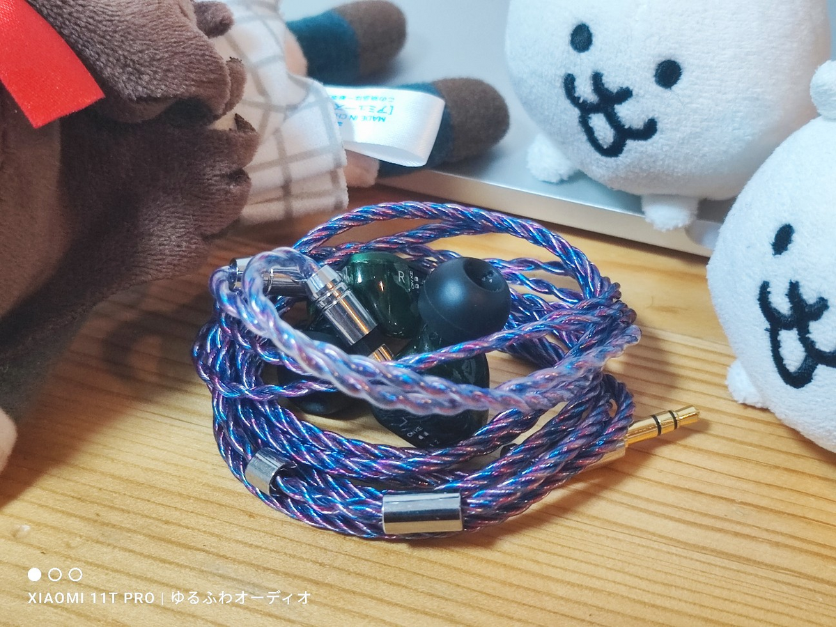 DIYキンバーケーブル最高スペックリケーブル C IEM 2pin/2.5mm