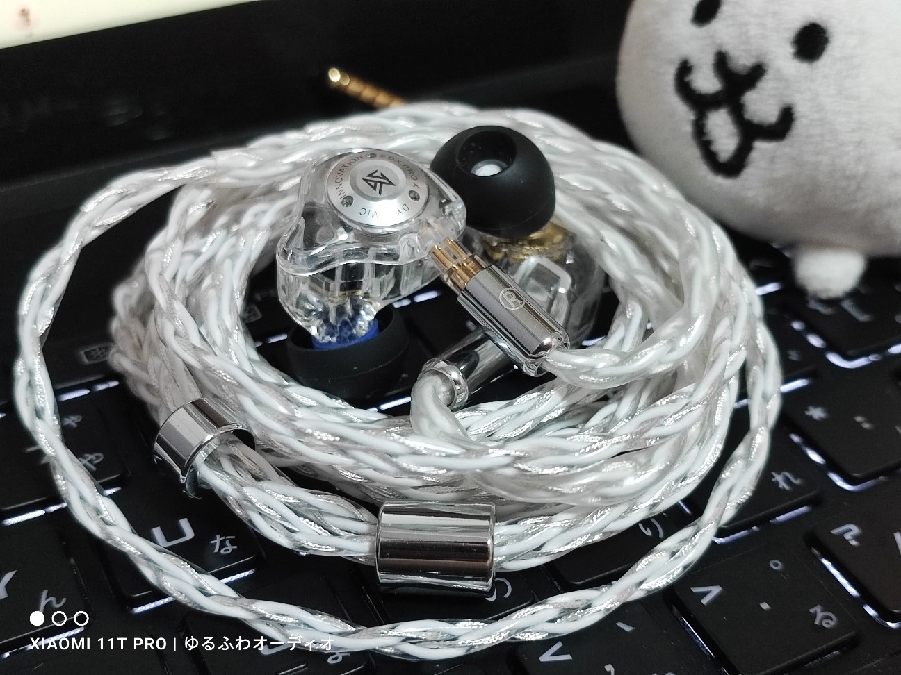 SIVGA queとKZ EDX PRO X ファーストインプレ：KZ EDX PRO X リケーブル優勝(>_<)EDX PROから