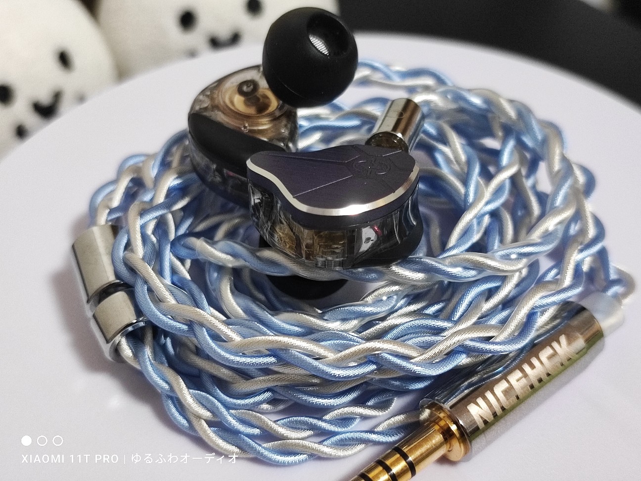 インプレ：NICEHCK WhiteSky 2pin4.4mm コイン割約1200円 高解像度で音