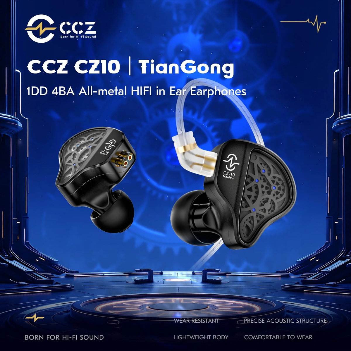 れいんのレビュー☆5 ：『 CCZ CZ10 天工輪 』クーポン有 音色が上品な