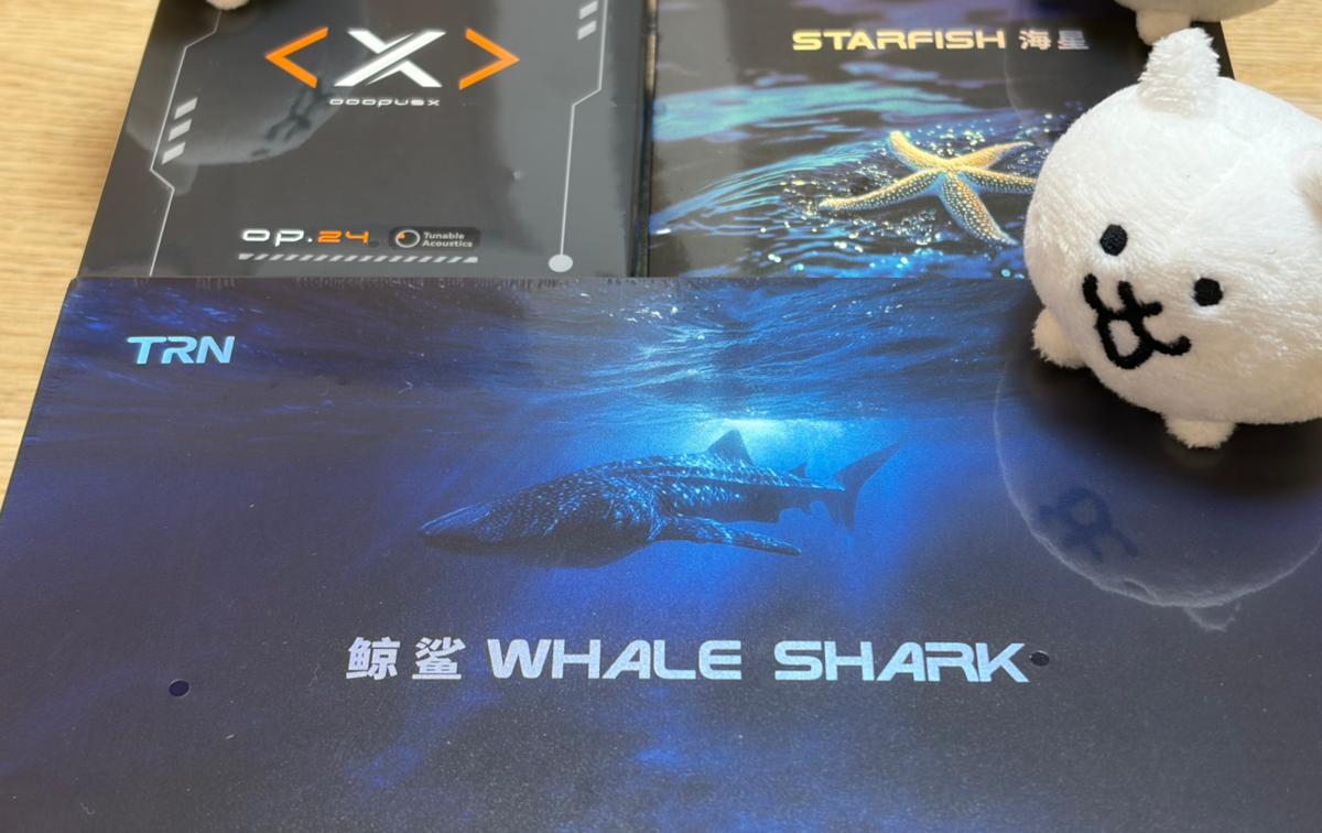 れいんのレビュー：『 TRN Whale Shark 』 trnの大型海産物シリーズは