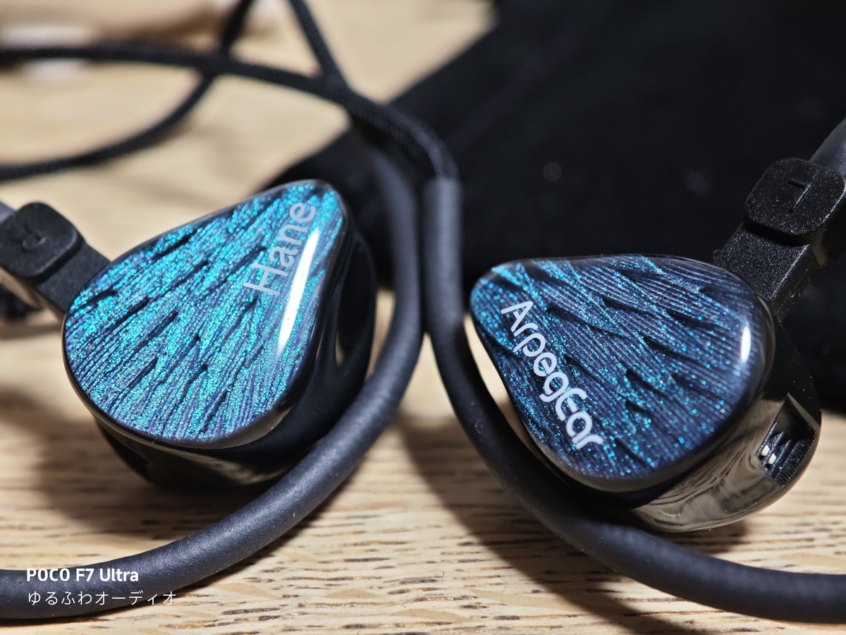 Topping Arpegear Hane イヤホン れいんのレビュー：『 TOPPING Hane 』 羽のようなふわふわサウンドを