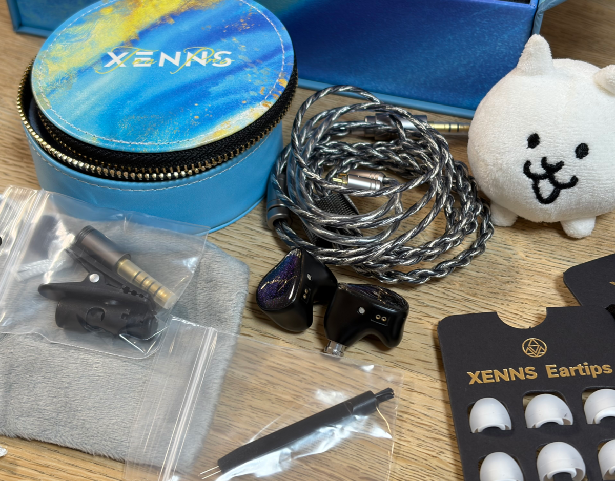 れいんのレビュー☆5：『 XENNS Mangird Tea Pro 』 ステータスを低音