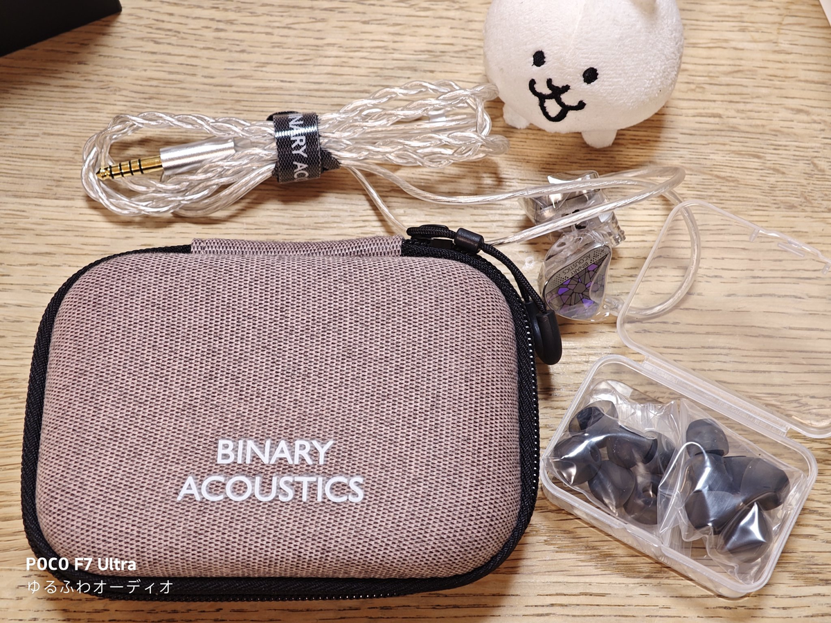 れいんのレビュー：『 Binary EP321 MEMS』 高音質な高音が耳に刺さら