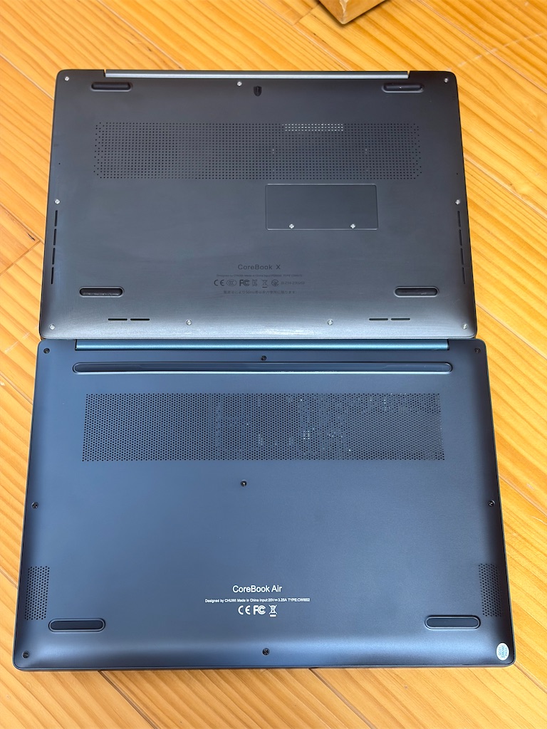 雑記：『 CHUWI CoreBook Air 』技適番号追記 14インチ 1㎏ 7万円台