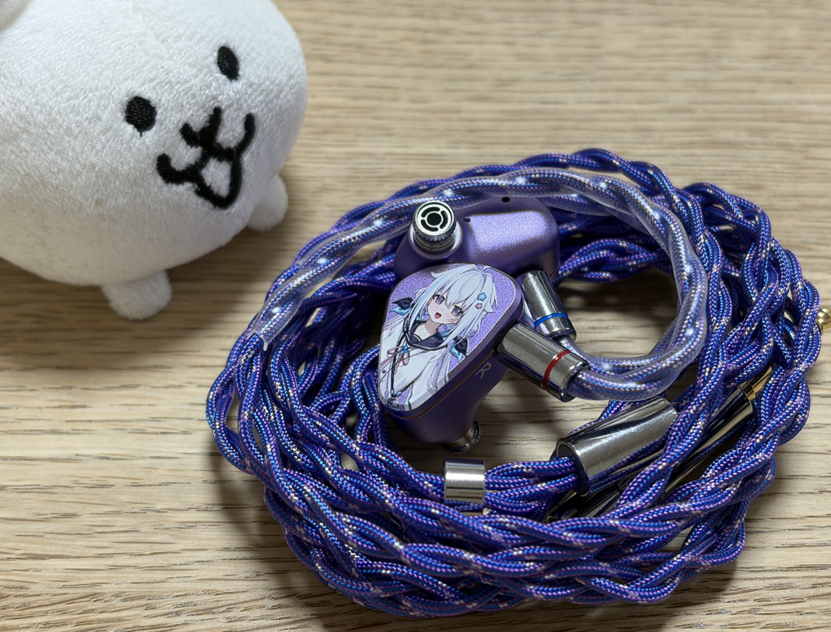 れいんのレビュー☆5：『 CVJ NOZOMI 希 （purple）』 A15K 音も