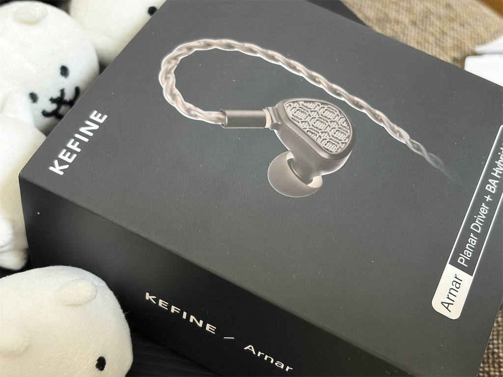 インプレ：『 KEFINE ARNAR 』14.5mm平面駆動+Knowles製BAドライバー