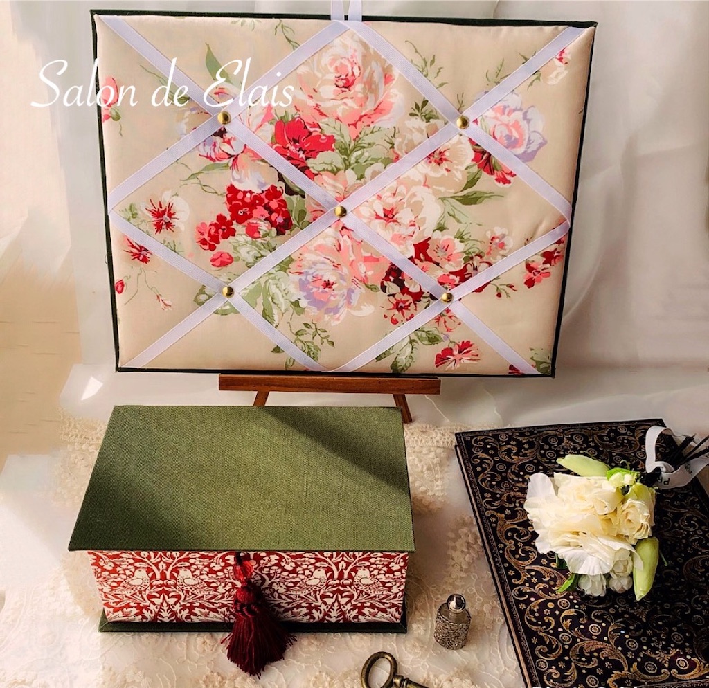 カルトナージュ　カルトナージュ教室　大阪　岸和田　Elais