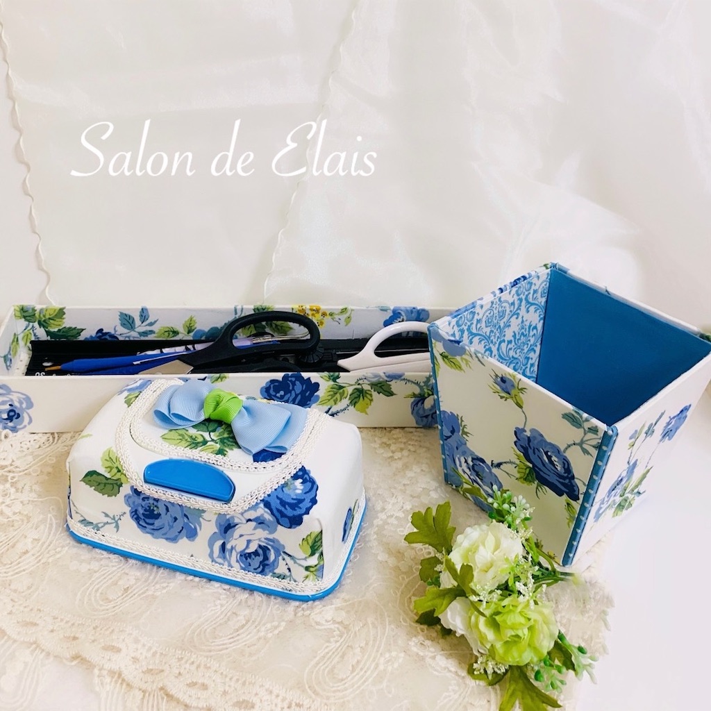 カルトナージュ　カルトナージュ教室　大阪　岸和田　Elais　ネットショップ