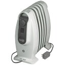 デロンギ　Delonghi オイルヒーター ホワイト+ミディアムグレー RHJ01A0505-DW [最大3畳]【rb_warm_cpn】