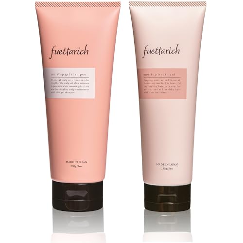 fuettarich シャンプー コンディショナー セット [ フケ シャンプー トリートメント セット 無添加 くせ毛 サロン ノンシリコン 美容室 敏感肌 さらさら ] ダメージコントロール