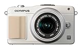 OLYMPUS ミラーレス一眼 PEN mini E-PM2 レンズキット ホワイト E-PM2 LKIT WHT