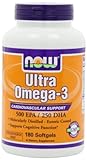 ウルトラオメガ３　（500EPA／250DHA）　180錠  海外直送品