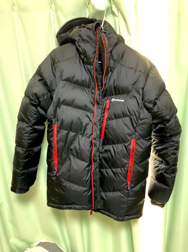 Montane Resolute Down Jacket(モンテイン)を購入。モコモコで暖かい