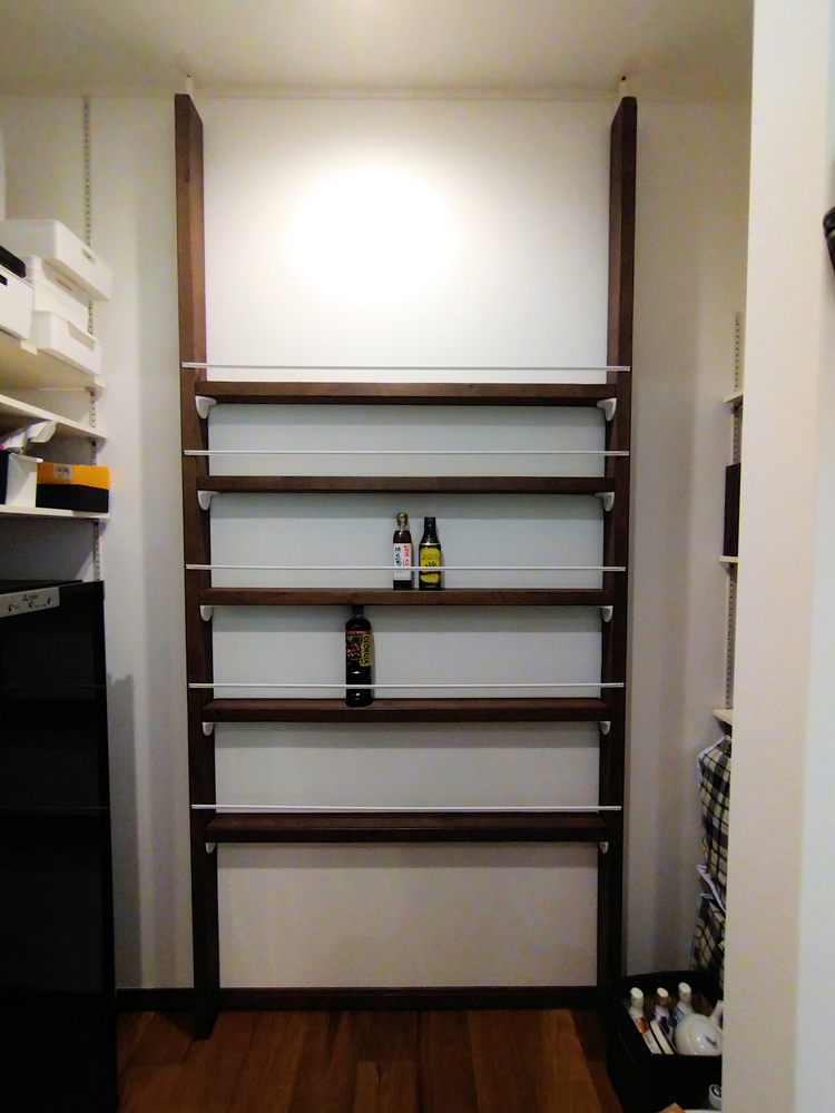 パントリー内に食品棚をdiy エリエット ささやかな っ パントリー内に食品棚をdiy エリエット ささやかな っ