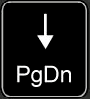 PgDnキー