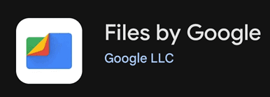 Files by Googleロゴ