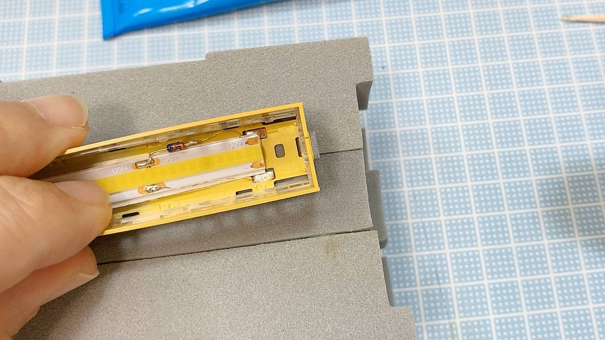 在庫限り】 自作室内灯12V用高密度12.5cm銅板4cm＋リード線付き