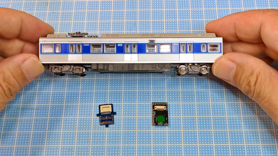 NゲージDCC】マイクロエース モーター車を完全DCC化！デコーダー搭載