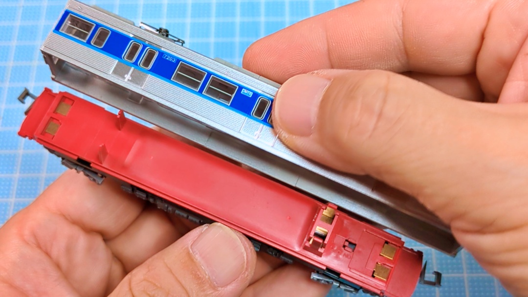 NゲージDCC】マイクロエース モーター車を完全DCC化！デコーダー