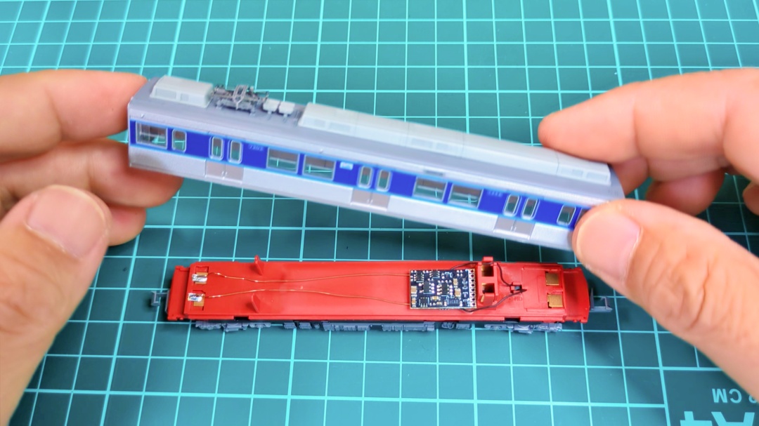 NゲージDCC】マイクロエース モーター車を完全DCC化！デコーダー搭載