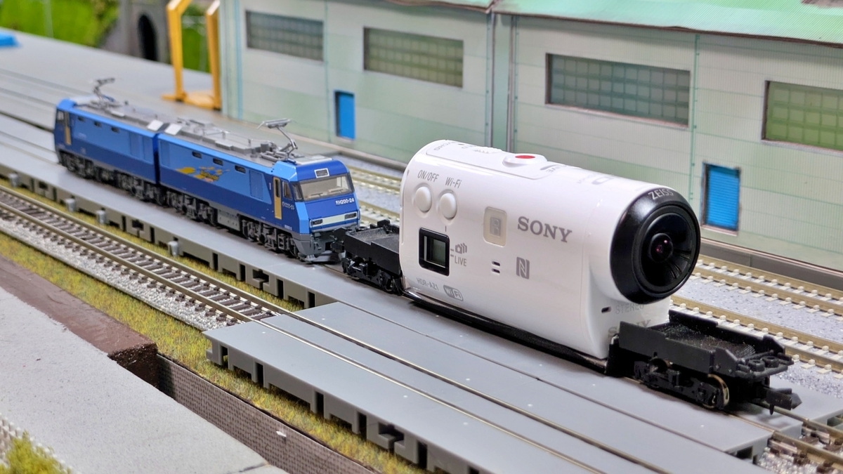 Nゲージ運転席展望】運転台生成AI合成×カメラカー！運転士目線で走るN