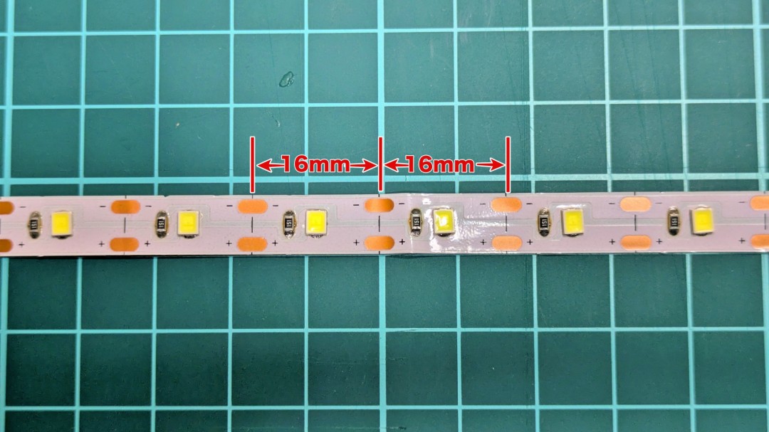 Nゲージ】5VテープLEDで室内灯自作！チラつきなし＆16mmカット対応