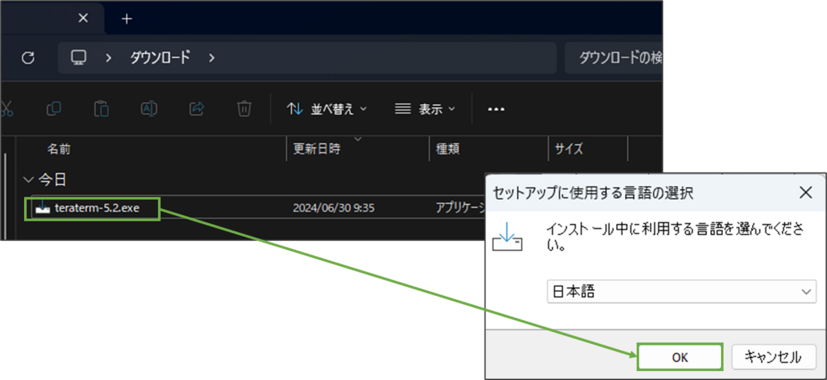 図表2-4 Tera Teamインストール(インストール開始)