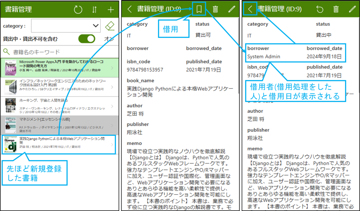 図表2-3 完成イメージ(借用処理)