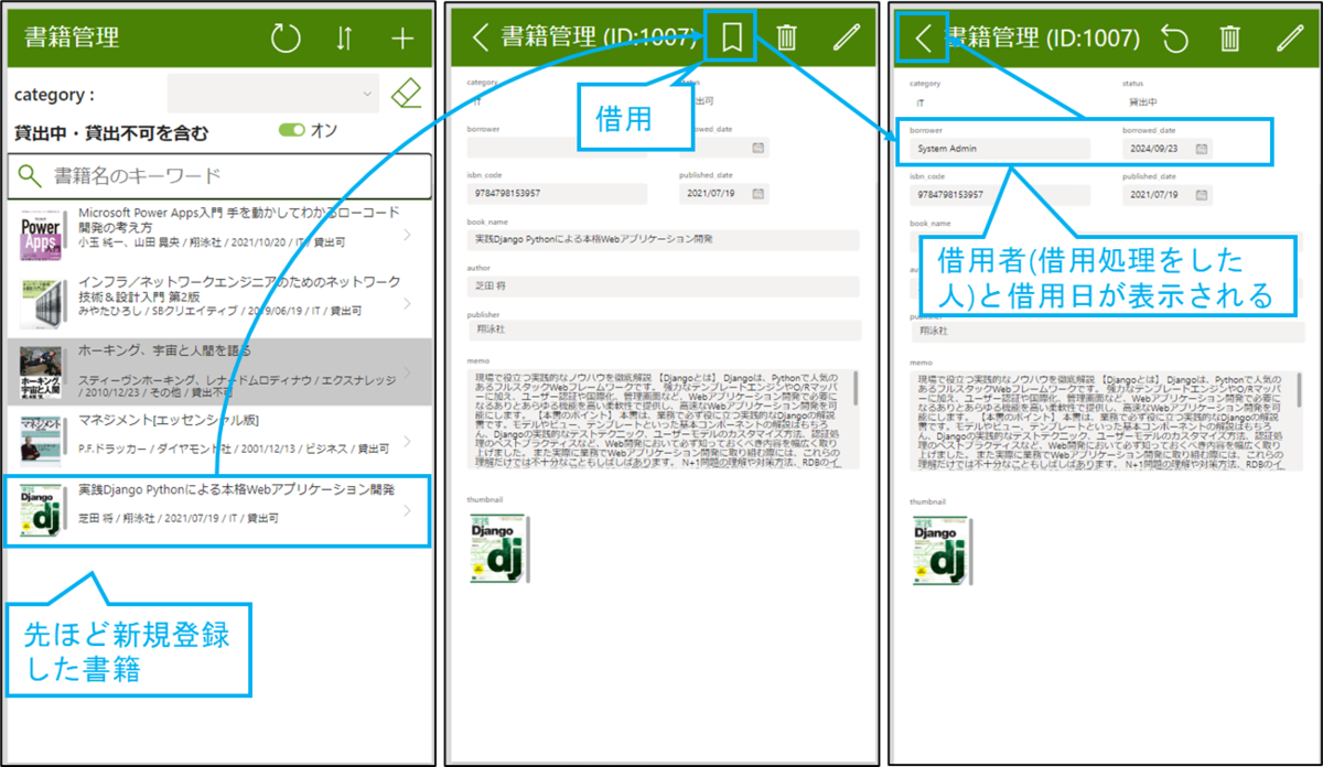 図表2-2 完成イメージ(借用処理)