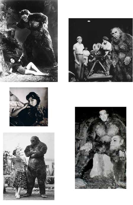 映画『獣人雪男』の着ぐるみ - 記憶の彼方へ