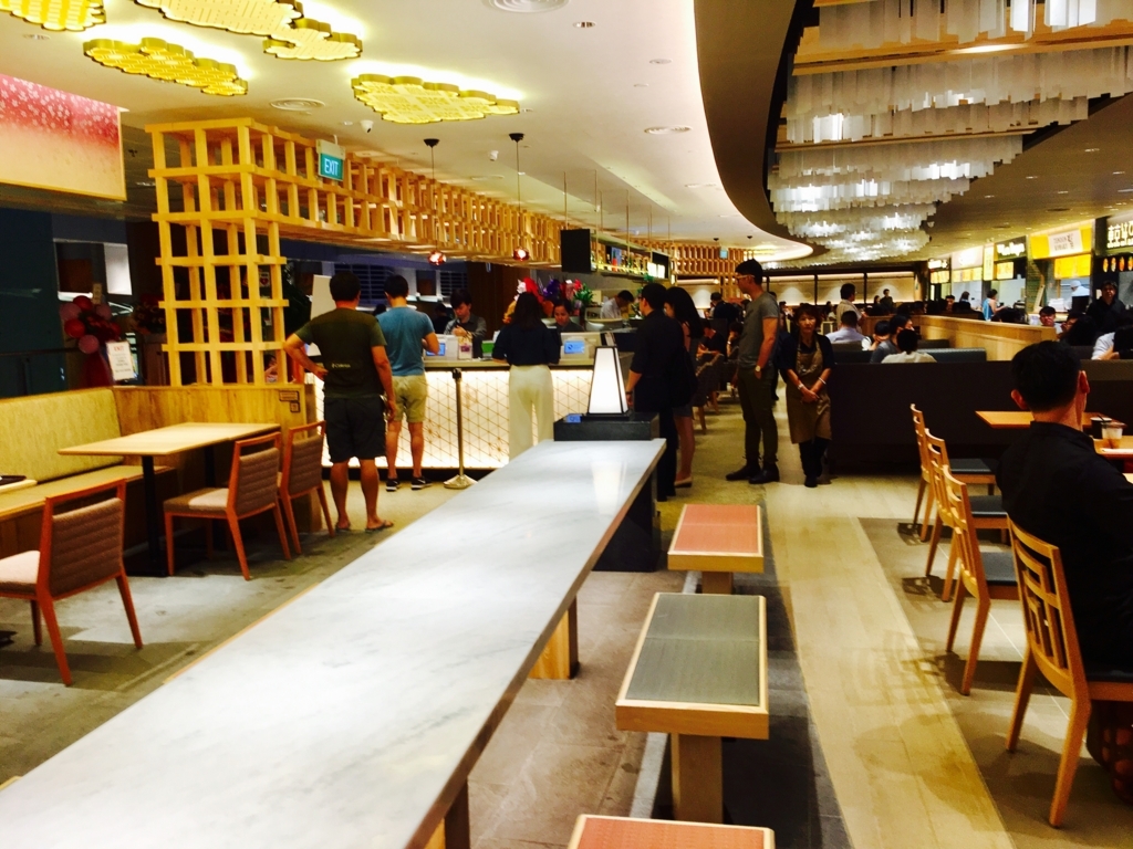 フードコート 11月14日プレオープン！チャンギ空港の日本食フードコート『SORA』体験