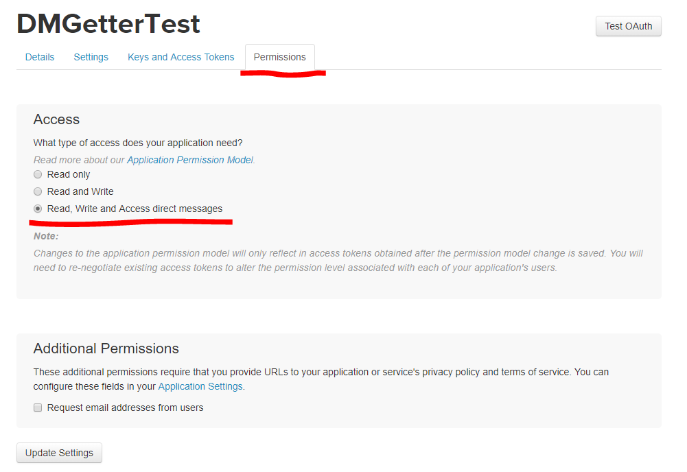 ツイートしたり取得したり