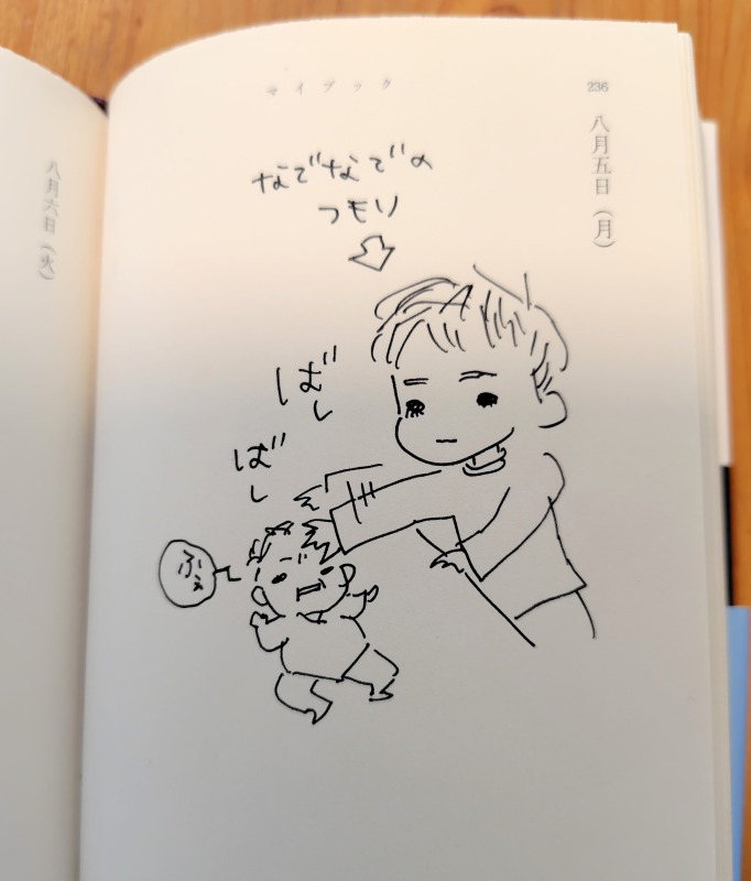 日記の1ページ
