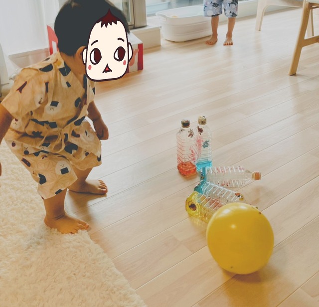 ペットボトルボーリング