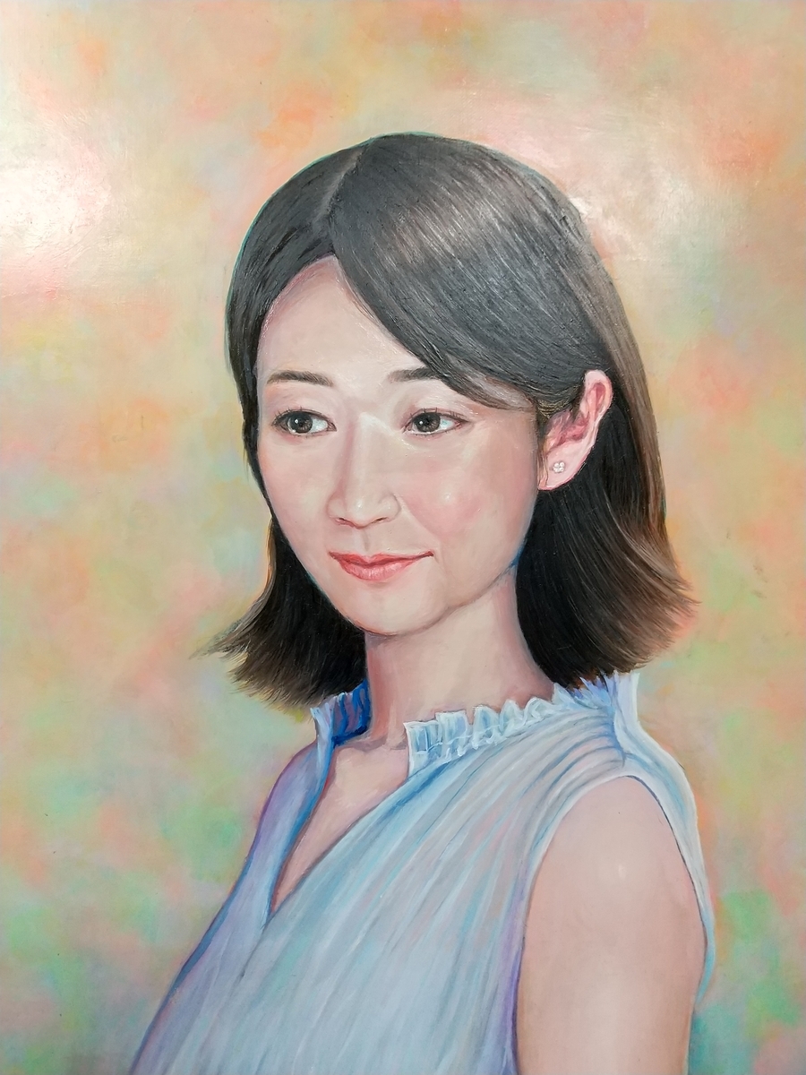 祝🎊10,000アクセス超🎉😉＆完成👍 - 肖像画家🎨絵美のゆる日記🐈